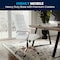 Flash Furniture White Leather Rose Gold Frame High Back Chair GO-2286H-WH-RSGLD-GG - alternate 7